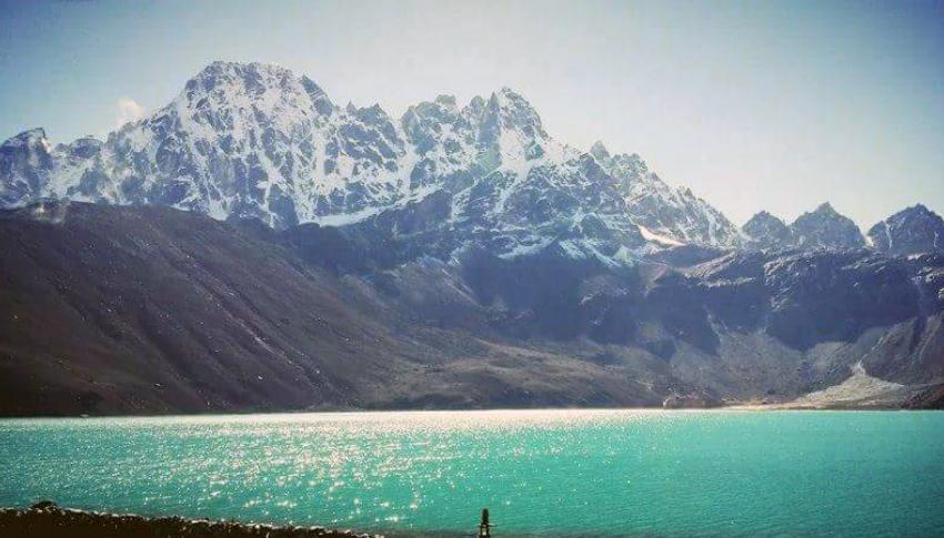 Gokyo Lake view on the way to Everest Base Camp